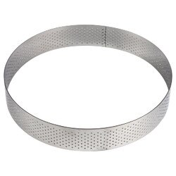 PTRD07 9 1 / 2" x 3 / 4" Round Perf