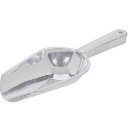 438412.18 9" Silver Ice Scoop