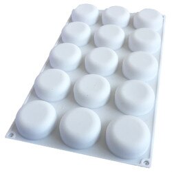 SBM2440 9 oz Silicone Flat Top Mold