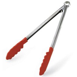 74708605 9.5" Tong with Red Silicon