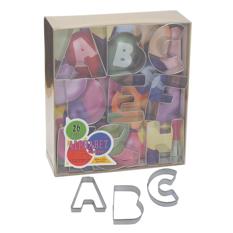 1954 Alphabet Cookie Cutter Set 26/