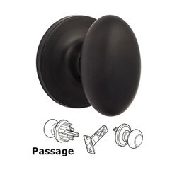 AR101FBL Arapaho Passage Egg Knob-F