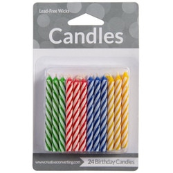 10411LX Assorted Primary Color Spir