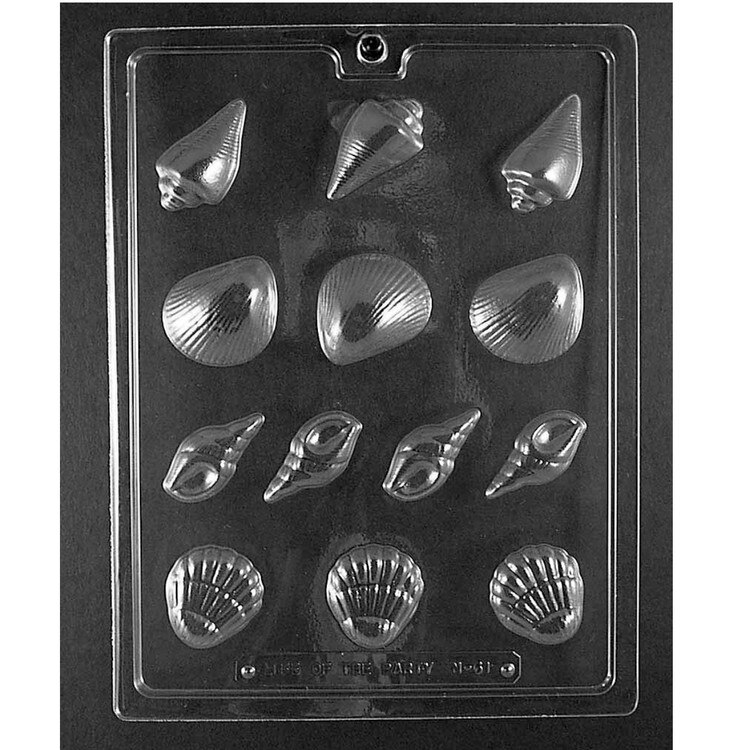 N061 Assorted Seashells Candy Mold