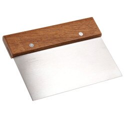 1372 Ateco 1372 Dough Scraper 6" Bl