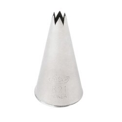 821 Ateco #821 Open Star Cake Tip 3