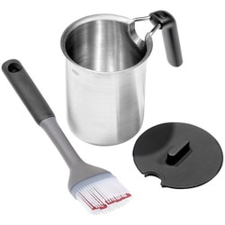 1132400 BBQ Basting Pot and Brush S