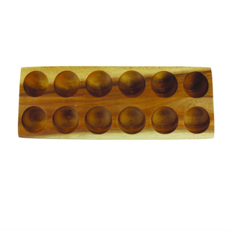 41-601 Acacia Egg Holder - One Doze