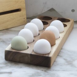 41-601 Acacia Egg Holder - One Doze
