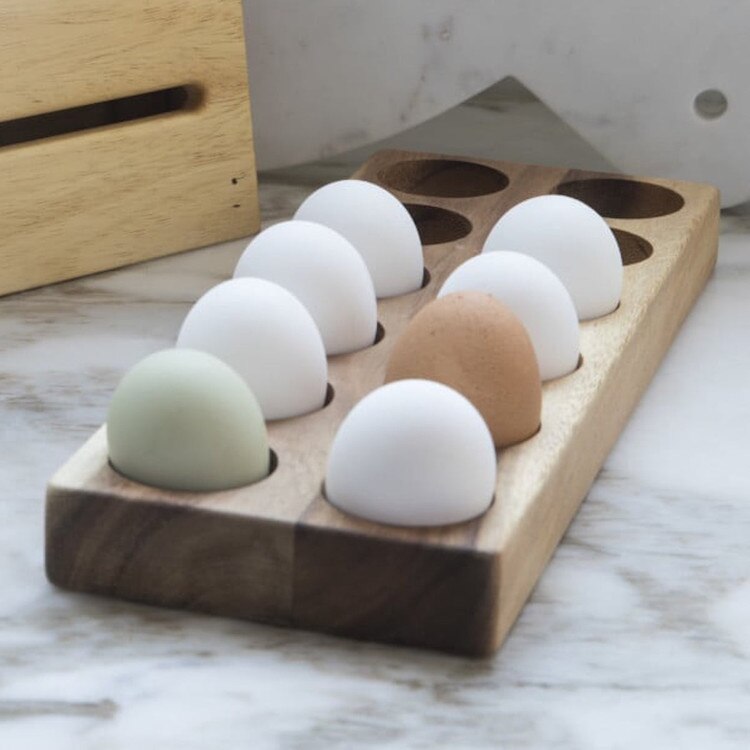 41-601 Acacia Egg Holder - One Doze