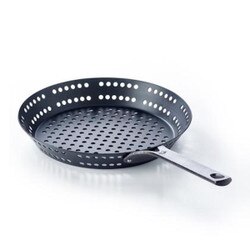 BK Cookware Black Carbon Steel BBQ Fry Pan - 12-Inch