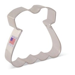 8167A Baby Dress Cookie Cutter 3-1/