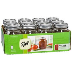 61000 Ball Pint Canning Jars - Regu
