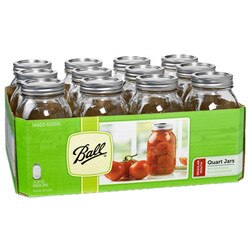 62000 Ball Quart Canning Jars - Reg