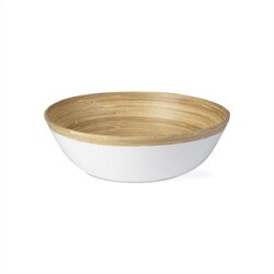 G11479 Bamboo Lacquer Serving Bowl