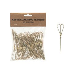 DF8344 Bamboo Skewers W/Heart Shape