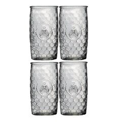 5858 Bee Embossed Hiball Glass - Se
