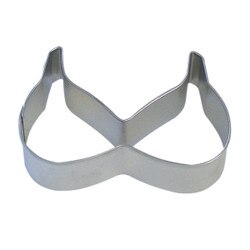 0876 Bikini Top Cookie Cutter 3.5"