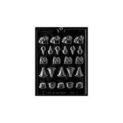 K102 Birthday Deco's Candy Mold