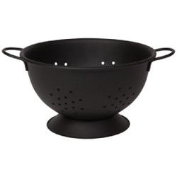 5163010 Black Colander - Large
