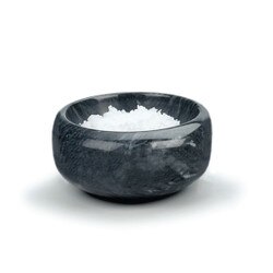 HSBBK Black Marble Herb & Salt Bowl