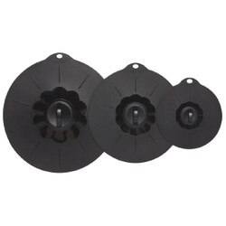 5021500 Black Silicone Suction Lids