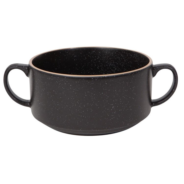 NBO2336D Black Soup Bowl
