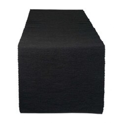 751090 Black Table Runner