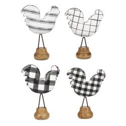 CB173680 Black & White Check Patter