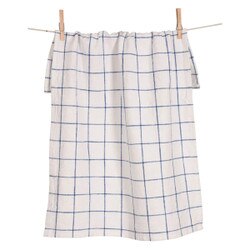 KT37891 Blue Lyon Grid Towel