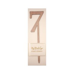 BTP487 Botanical Wood #7 Cake Toppe