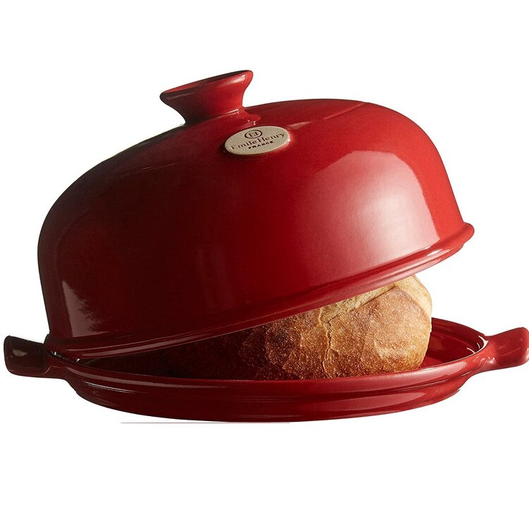 EH345508 Bread Cloche - Burgundy