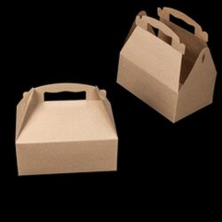 751 Brown Auto Bottom Gable Top Box