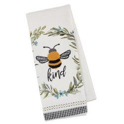 753422 Bumble Bee Kind Dish Towel