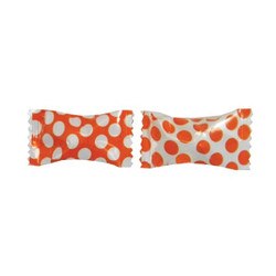 17961 Buttermints Big Orange Dots 7