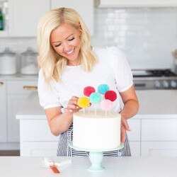 CBC702 Cake By Courtney Pom Pom Top