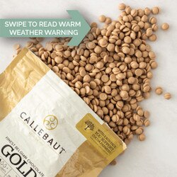 CHKR30GOLD2BU75 Callebaut Gold Cara