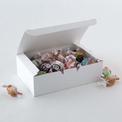 1150 Candy Box 1-1/2# 1-piece White