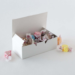 1080 Candy Box 1/2-Pound 1-piece Wh