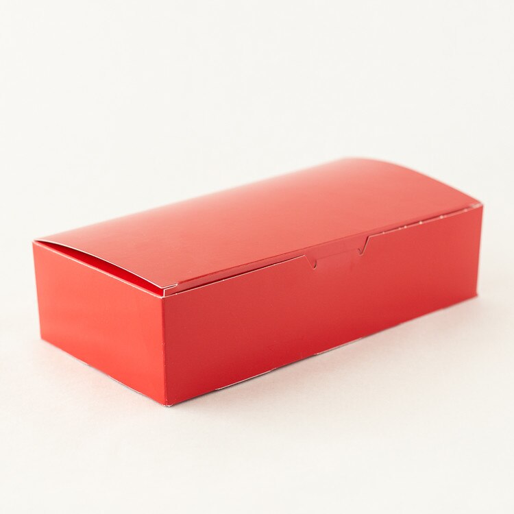 1210RD Candy Box 3# 1-Piece Red - 1