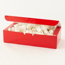 1210RD Candy Box 3# 1-Piece Red - 1