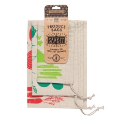 3001003 Canvas Produce Bags - Set o