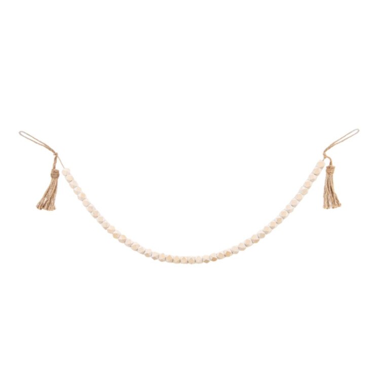 CB182128 Carved Angle Wood Beaded G