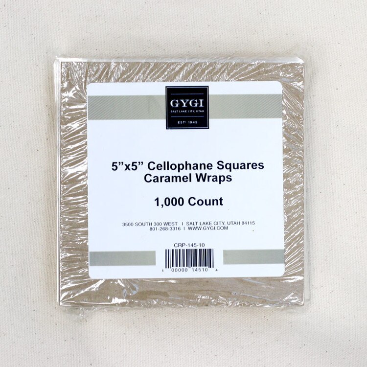 145-10 Cellophane Caramel Candy Wra
