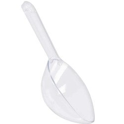 437844.86 Clear Plastic Scoop