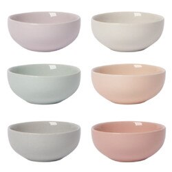 L46008 Cloud Ceramic Pinch Bowls -