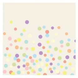 KP1430 Confetti Sprinkles Napkin