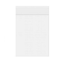 ZC34 Crystal Clear 3" x 4" Zip Bag