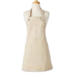 753056 Flax Chambray Pantry Apron