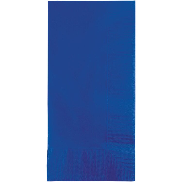 Solid Dinner Napkins cobalt